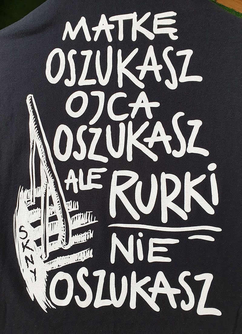 Haft komputerowy logo na odzieży korporacyjnej, event Gdańsk, branża logistyczna